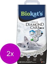 Biokat's Diamond Care Classic Aloe Vera Geur - Kattenbakvulling - 2 x 8 l