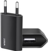 WISEQ Adapter - Universele Oplader voor o.a. Apple en Samsung - Zwart