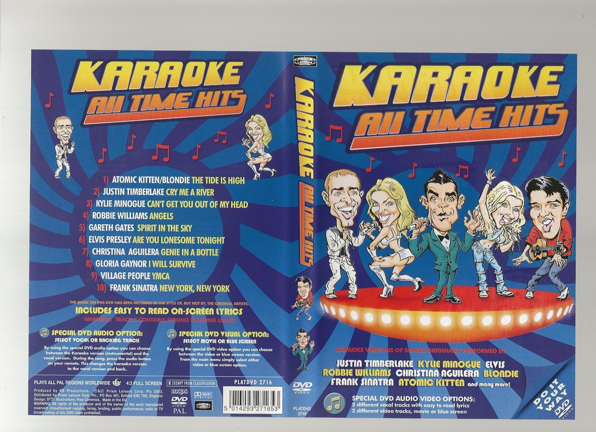 KARAOKE ALL TIME HITS