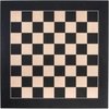 Afbeelding van het spelletje Schaakbord zwart esdoorn ingelegd 40x40 cm