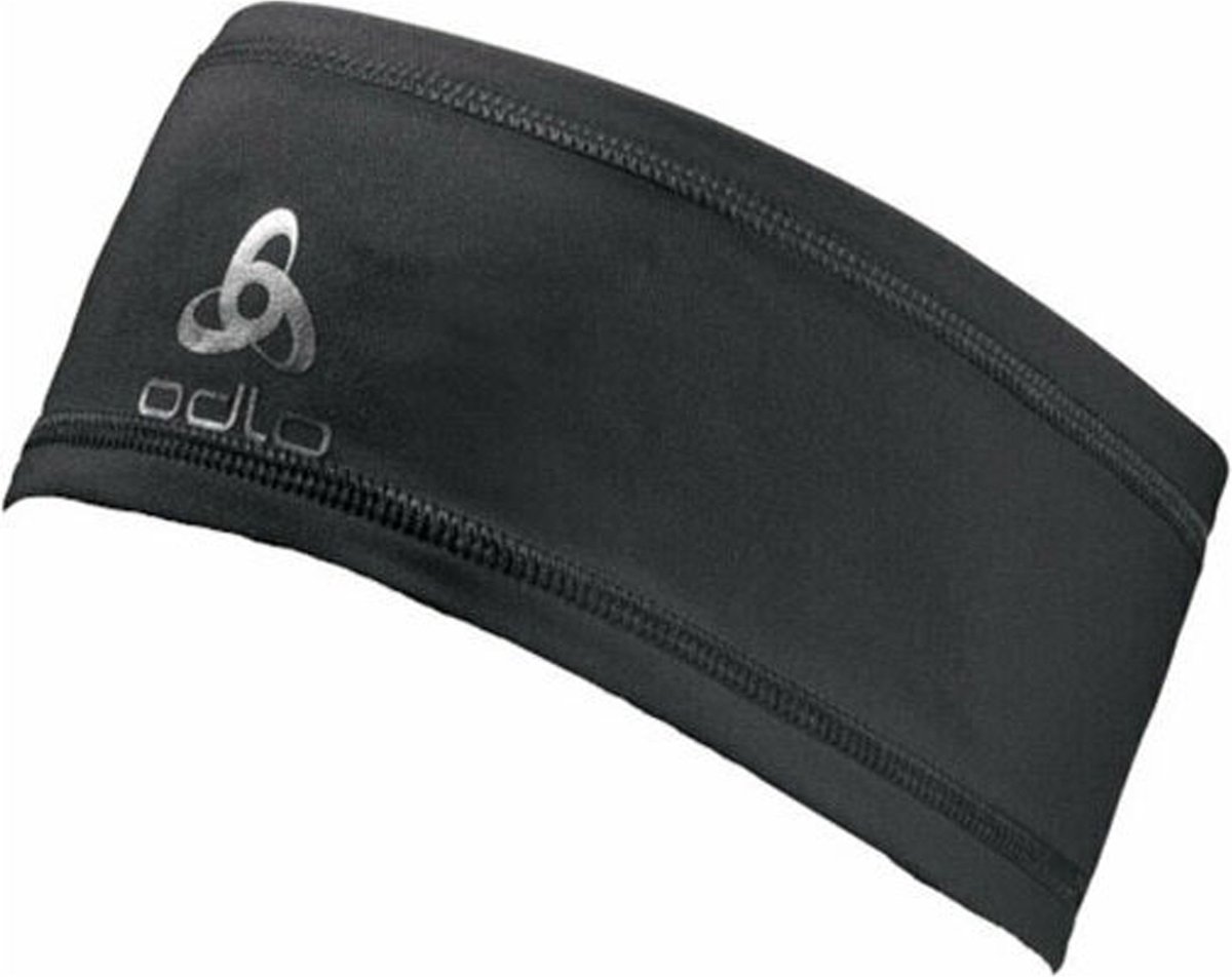 Odlo Polyknit Light Headband Hoofdband (Sport) - Maat One size - Unisex - zwart