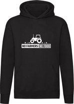 No farmers no food | boeren | eten | protest | opstand | Hoodie | vest | kleren | sweater | trui | unisex