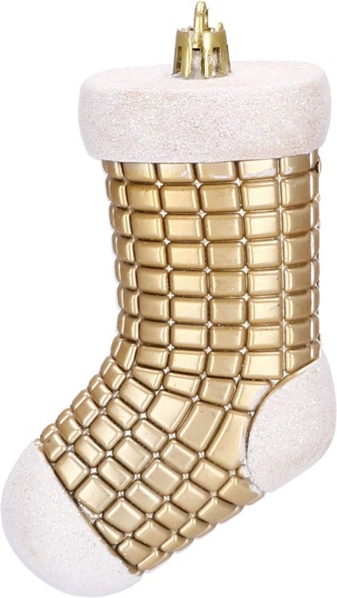 Springos Kerstballen | Kerstversiering | Onbreekbaar | 77 Stuks | Goud/Wit – foto 3