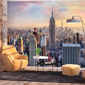 Zelfklevend fotobehang -  Zonnig New York , Premium Print