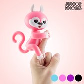 interactieve eekhoorn met geluid en beweging zwart - Eekhoorn - Eekhoorn handpop - Eekhoorn knuffel