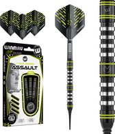 WINMAU - MVG Assault Dartpijlen Professioneel -  20g Barrel/22g Full Weight Soft Tip