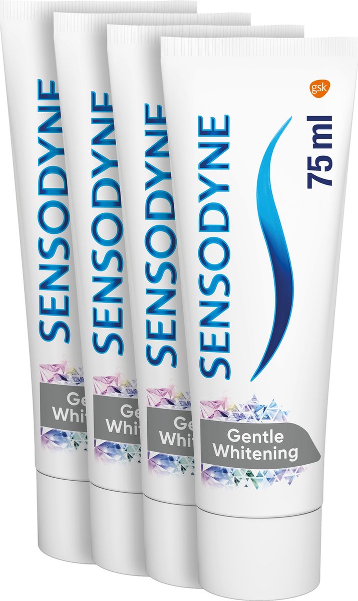 Goedkoopste Sensodyne Gentle Whitening tandpasta voor gevoelige tanden 4 x 75 ml