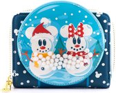 Disney Loungefly Snowman Mickey and Minnie creditcardhouder