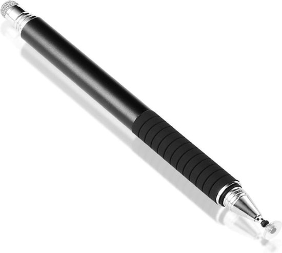 Universele Slimme Pen Touch - Koppen 2 in 1 voor Smartphone - Zwart |  bol.com
