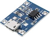AZDelivery TP4056 Micro USB 5V 1A laadregelaar Lithium Li - Ionenbatterijlader module Inclusief E-Book!