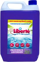 Geurverwijderaar - Liberté All in One Cleaner - Desinfectie - Dieren - Huis - Auto - Kantoor - Schoonmaakmiddel  - 5L - Provence Lavender