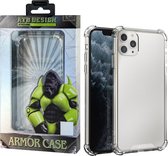 Atouchbo Armor Case iPhone 12 en iPhone 12 Pro hoesje transparant - Extra valbescherming