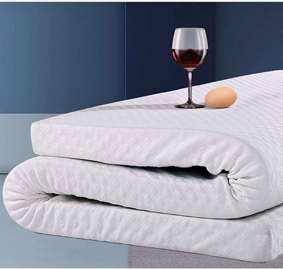 Topper - Topdek Matras Hybrıde Deluxe XXL 180x190 9 cm dik Actie!!!!