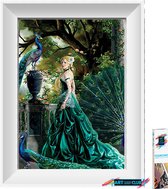 Artstudioclub®  Diamond painting volwassenen 30x40 cm Schoonheid