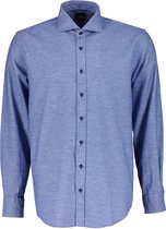 Jac Hensen Overhemd - Regular Fit - Blauw - 4XL Grote Maten