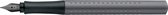 Faber Castell FC-140947 Vulpen Faber-Castell Grip Antraciet F