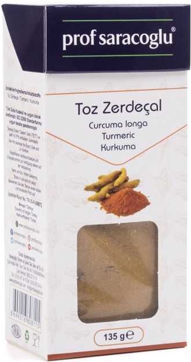 Prof Saracoglu Kurkuma poeder (Curcuma longa)