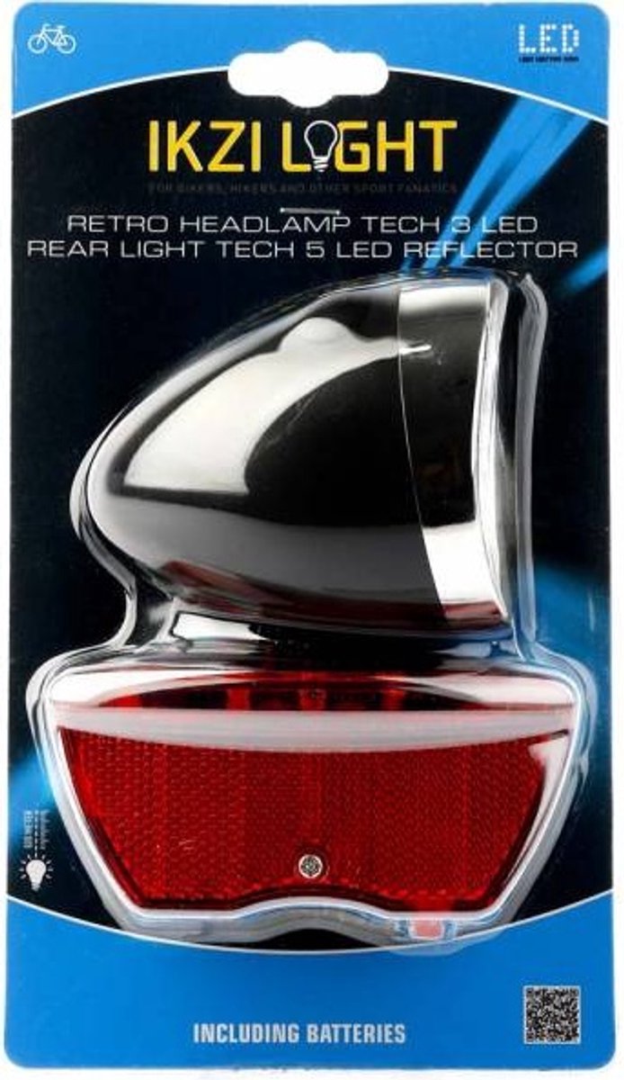 Ikzi Light Verlichtingsset Batterij Retro Led Zwart — afbeelding 2