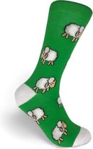 JustSockIt Schaap sokken - Sokken - boerderij sokken - Leuke sokken - Vrolijke sokken - Dieren sokken