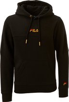 Fila Balonga Tape Trui / Hoodie - Zwart/Goud Kinderen - Maat 140