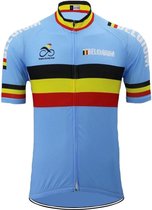 Wielertrui Belgie - Blauw - Maat XL