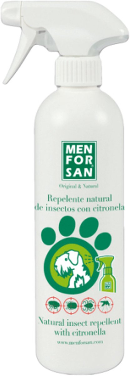 Men For San Repelente Natural De Insectos Con Citronela 500 Ml