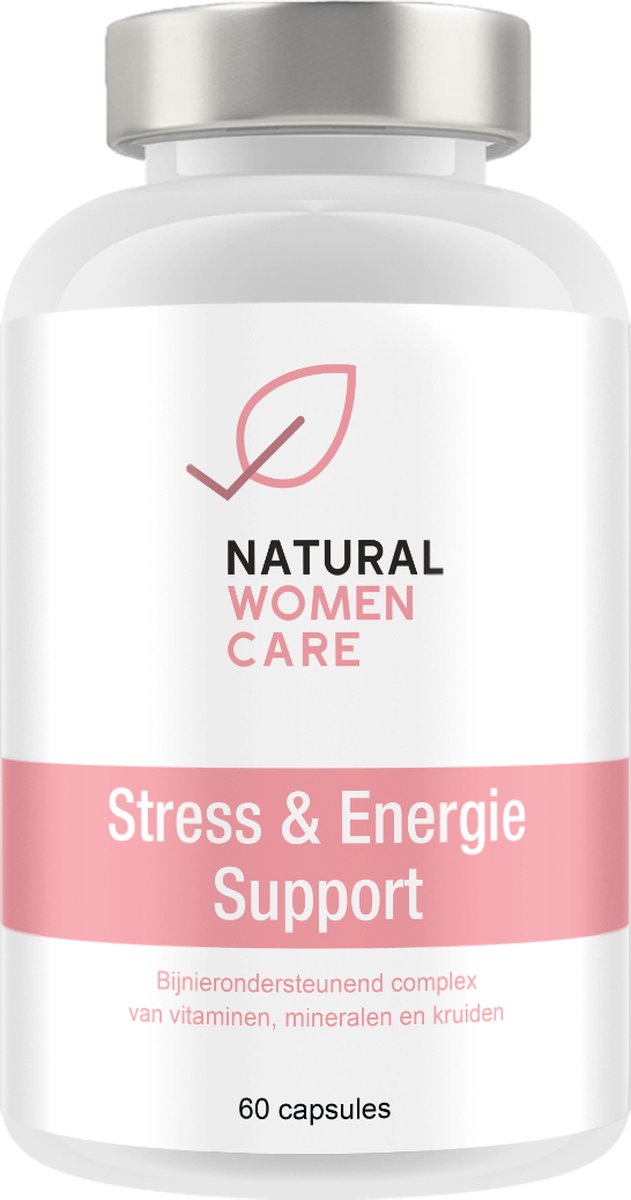 Goedkoopste Natural Women Care - Stress & Energie Support - Vitamine - kruiden - Mineralen - Bijnier - bijnier ondersteunend - stress - energie - Vegan