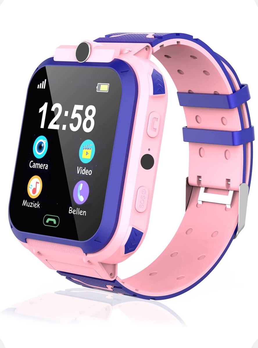 AyeWay all-in-one Kinder Smartwatch Elite - Kinder Smartwatch - Smartwatch - Roze