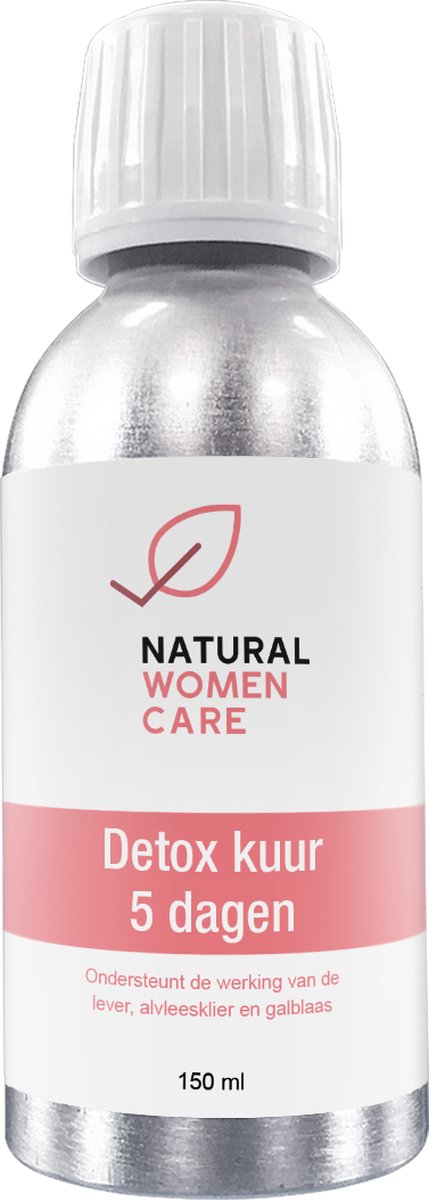 Goedkoopste Natural Women Care - Detox kuur 5 dagen - Detox - Ontgifting - Lever - Gal - Alvleesklier - start afvallen - reinigen - ontgiften - reiniging - Vegan - supplement - natuurlijk