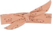 CuteLY KOALA PRINT Baby Hairband/Haarbandje Rust Pink/Rose