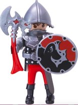 Playmobil ridder met zwaard en bijl in zakje