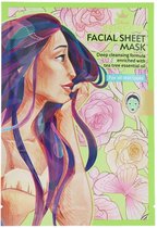 Disney gezichtsmasker Pocahontas - facial sheet mask Princess - tissue masker prinsessen - met tea tree