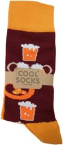 La Pèra Heren - Dames Sokken - Cool Socks - Bier Sokken - Huissokken - Happy - Cadeau - Gift - Maat 35-38