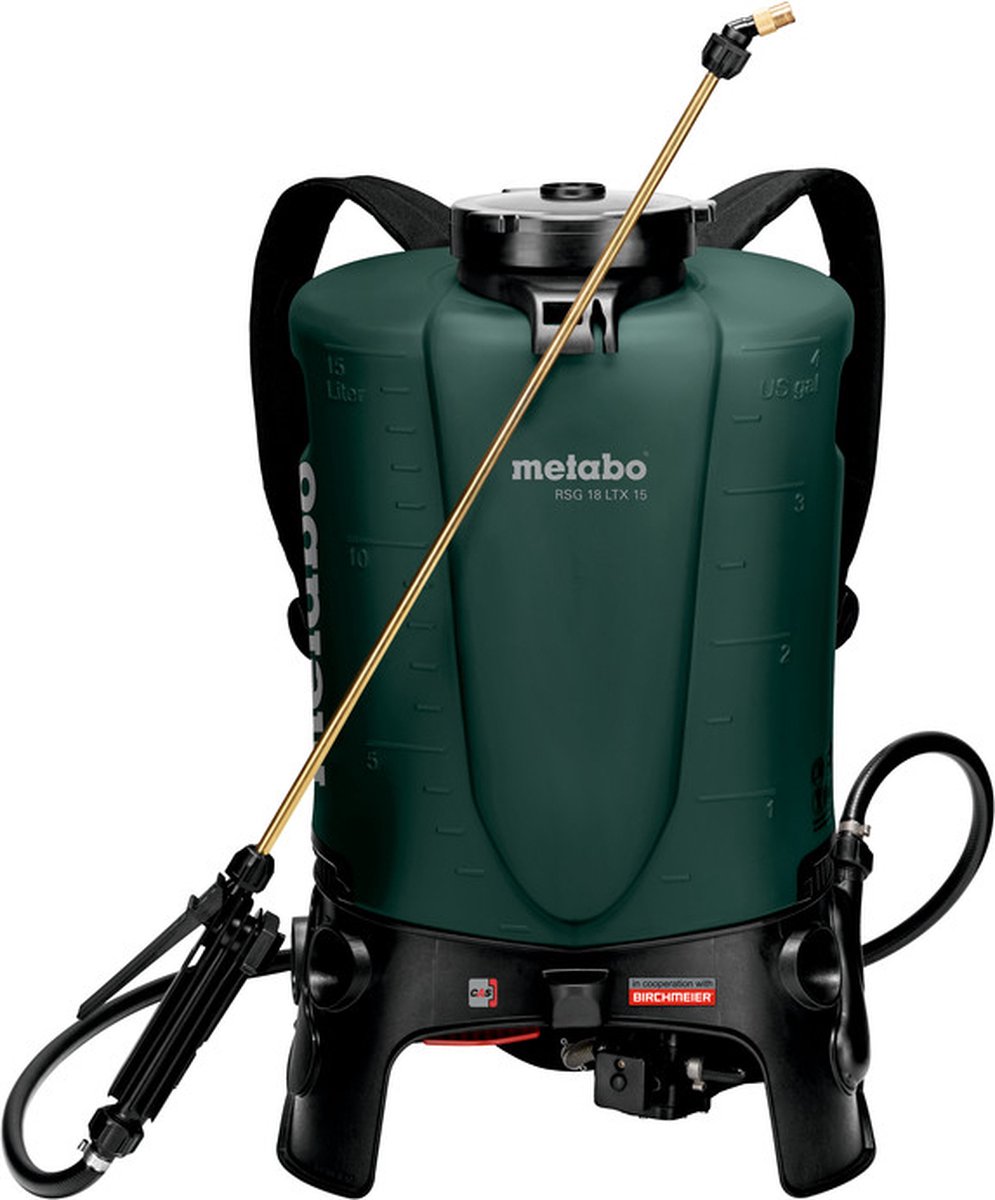 Metabo RSG 18 LTX 15 18V Li-Ion rugsproeier body - 15L