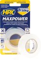 Max Power Transparent bevestigingstape - 19mm x 2m