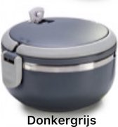Lunchbox Voor Eten-Donkergrijs-Vacuum