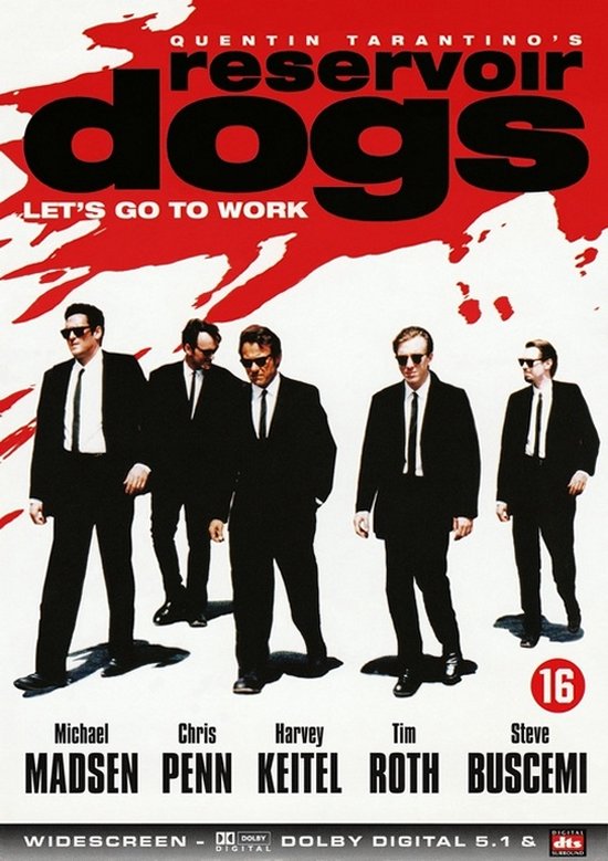 Cover van de film 'Reservoir Dogs'