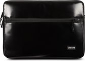 MacBook Pro 14 inch case met vak (van gerecycled materiaal) - Zwarte laptop sleeve/hoes voor de MacBook Pro 14 inch (2022/2023)