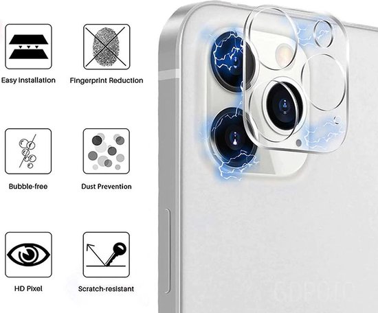 Protection Caméra d'Objectif en Verre Trempé pour iPhone 13