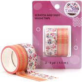 Tuberoos print geur | washi tape | 10mm - 4.5m / 20mm - 4.5m