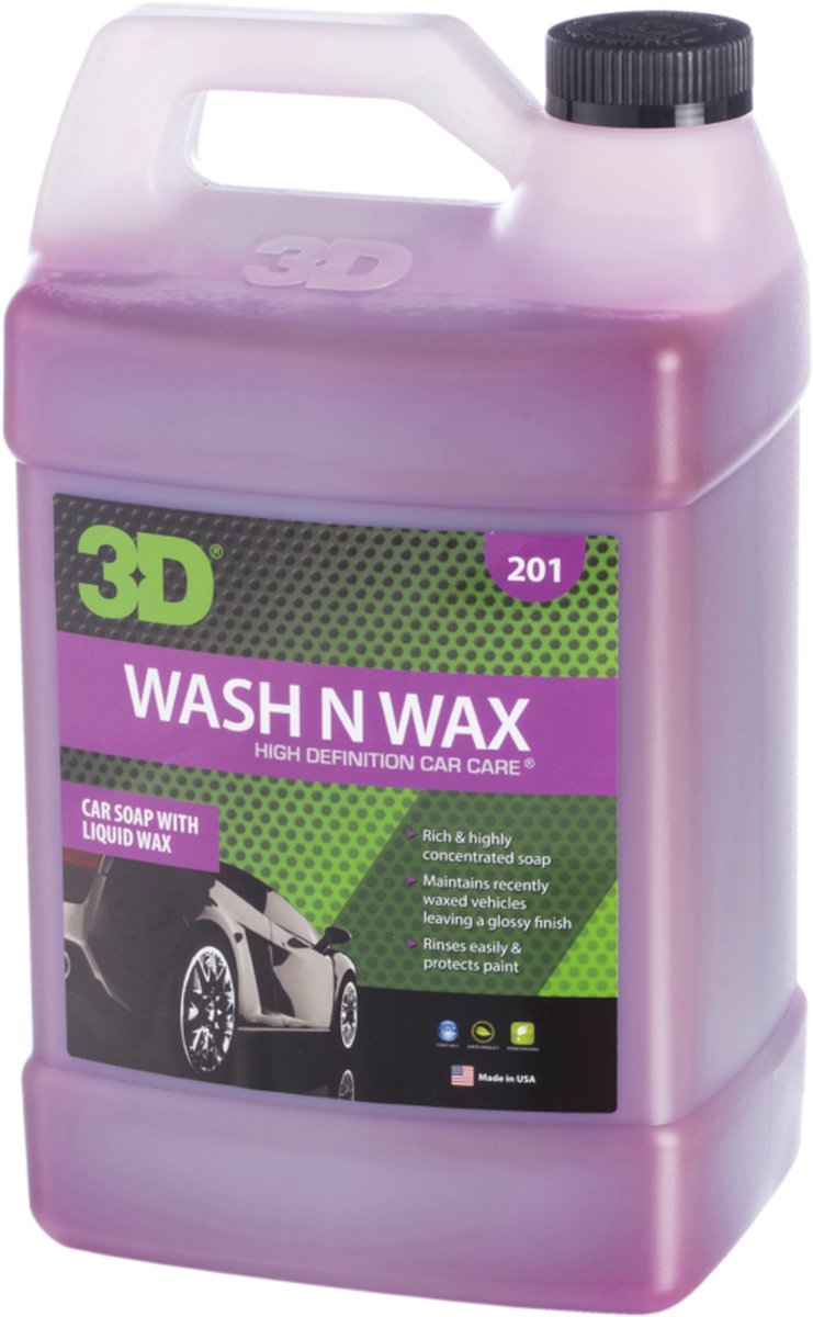 3D Wash N Wax - gallon