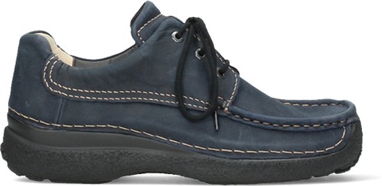 Wolky Shoe Heren Comfortschoenen Roll Shoe Men blauw nubuck bol