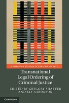 Cambridge Studies in Law and Society- Transnational Legal Ordering of Criminal Justice
