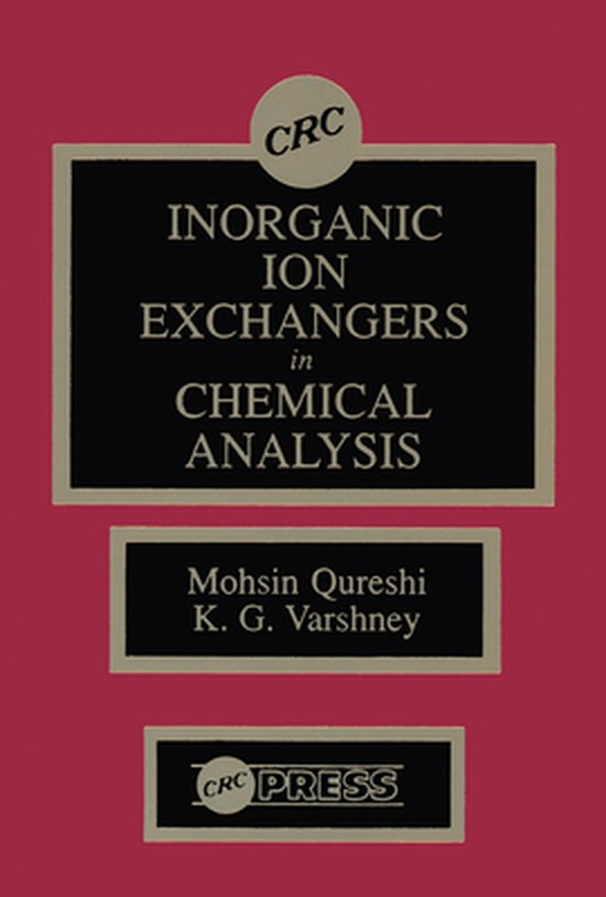 Inorganic Ion Exchangers in Chemical Analysis - cover