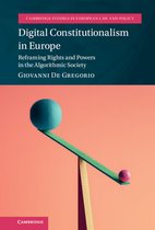 Cambridge Studies in European Law and Policy- Digital Constitutionalism in Europe