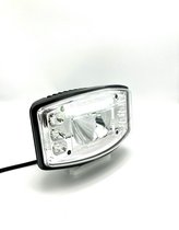 Light-Up! FalconX Full led Ovale verstraler  60W + 9W Witte positieverlichting, 9-32V