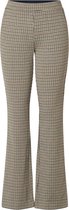 YESTA Veromme Broek - Cashew Brown/Multi-C - maat 2(50)