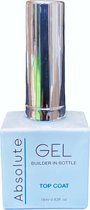 Gellex - Absolute Builder Gel in A bottle – Top Coat - 18ml - Gellak - Biab nagels