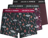 JACK&JONES JACCUPIDO TRUNKS 3 PACK Heren Onderbroek -  Maat XXL