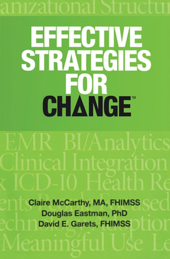 HIMSS Book Series - Effective Strategies for Change - cover